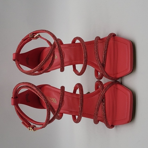 1132- MICHAEL Michael Kors Imani Strappy Women's Sandals Size 8 M NWT - Picture 4 of 11